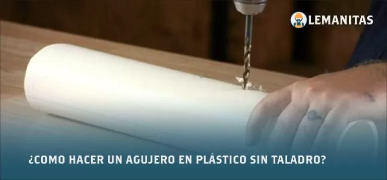 Como hacer un agujero en Plástico sin Taladro?