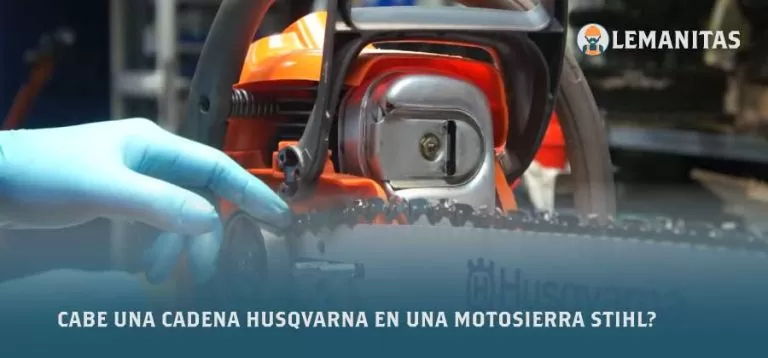 ¿Cabe Una Cadena Husqvarna en Una Motosierra Stihl?