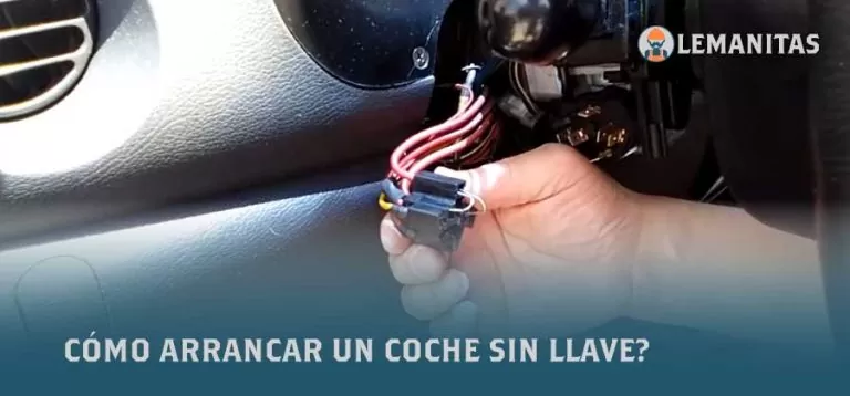 ¿Cómo Arrancar Un Coche Sin Llave?