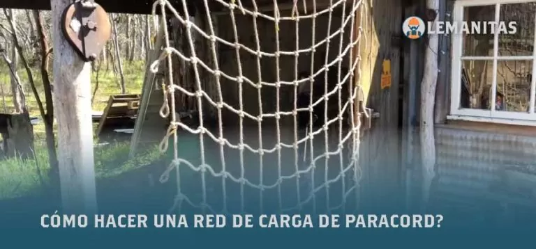 ¿Cómo Hacer Una Red De Carga De Paracord?